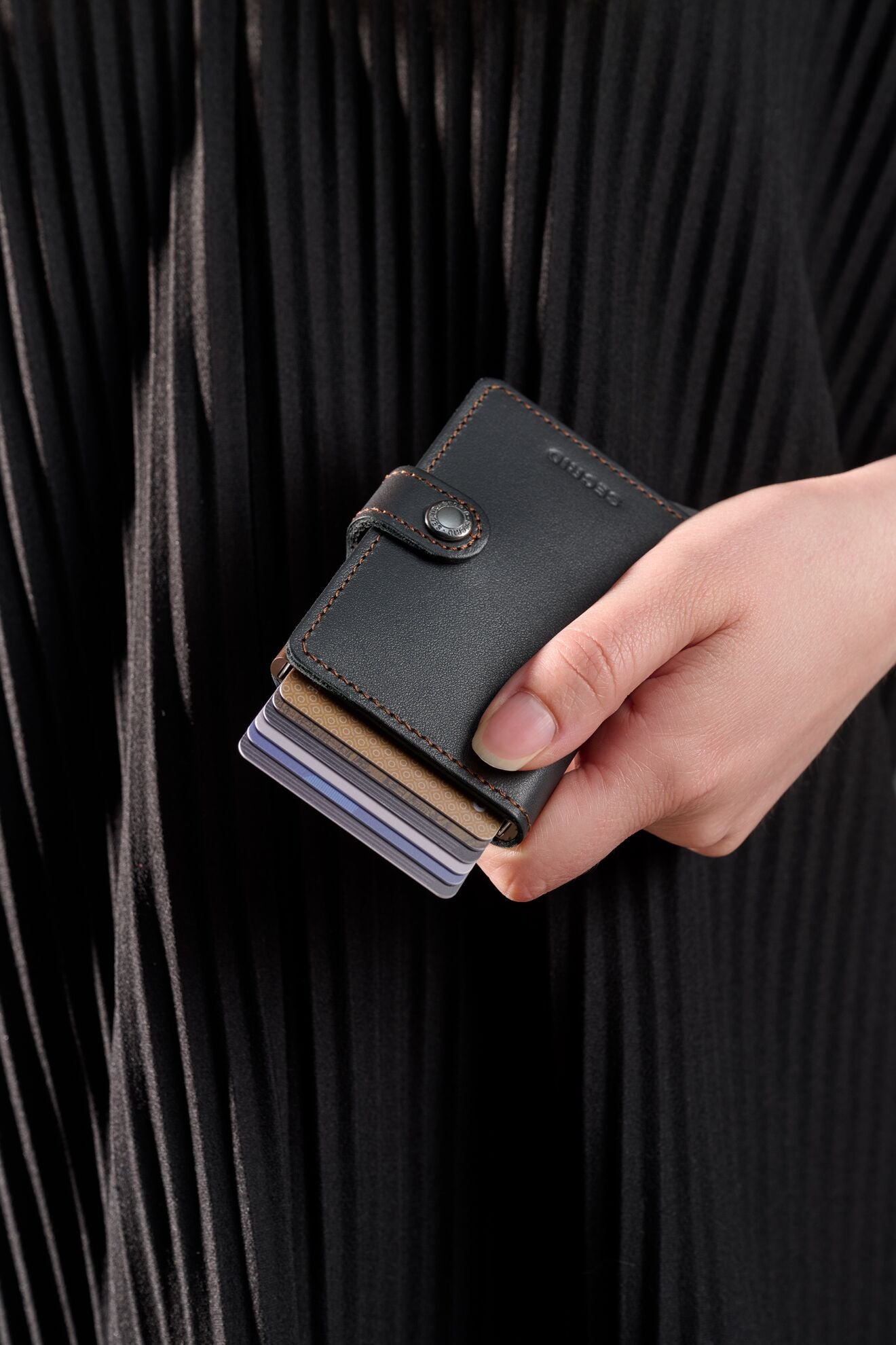 Secrid Miniwallet - Orginal Black/Brown