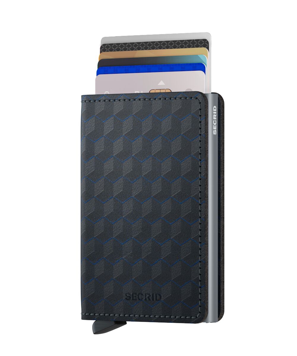 Secrid Slimwallet - Optical Black/Titanium