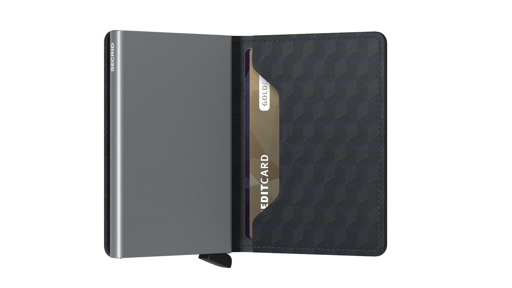 Secrid Slimwallet - Optical Black/Titanium