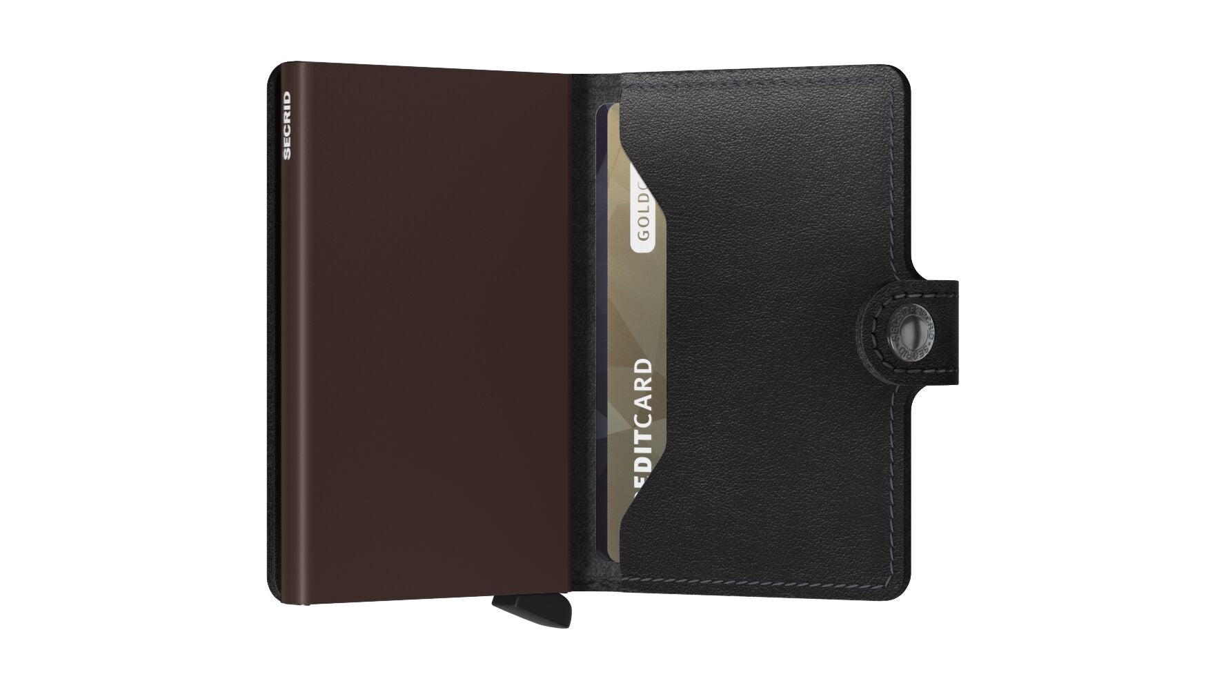 Secrid Miniwallet - Orginal Black/Brown