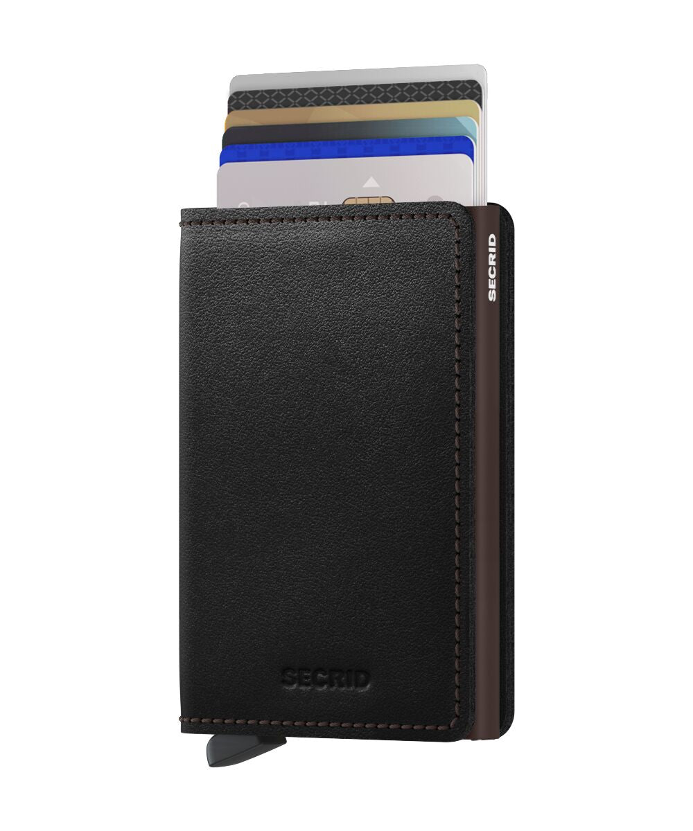 Secrid Slimwallet - Orginal Black/Brown