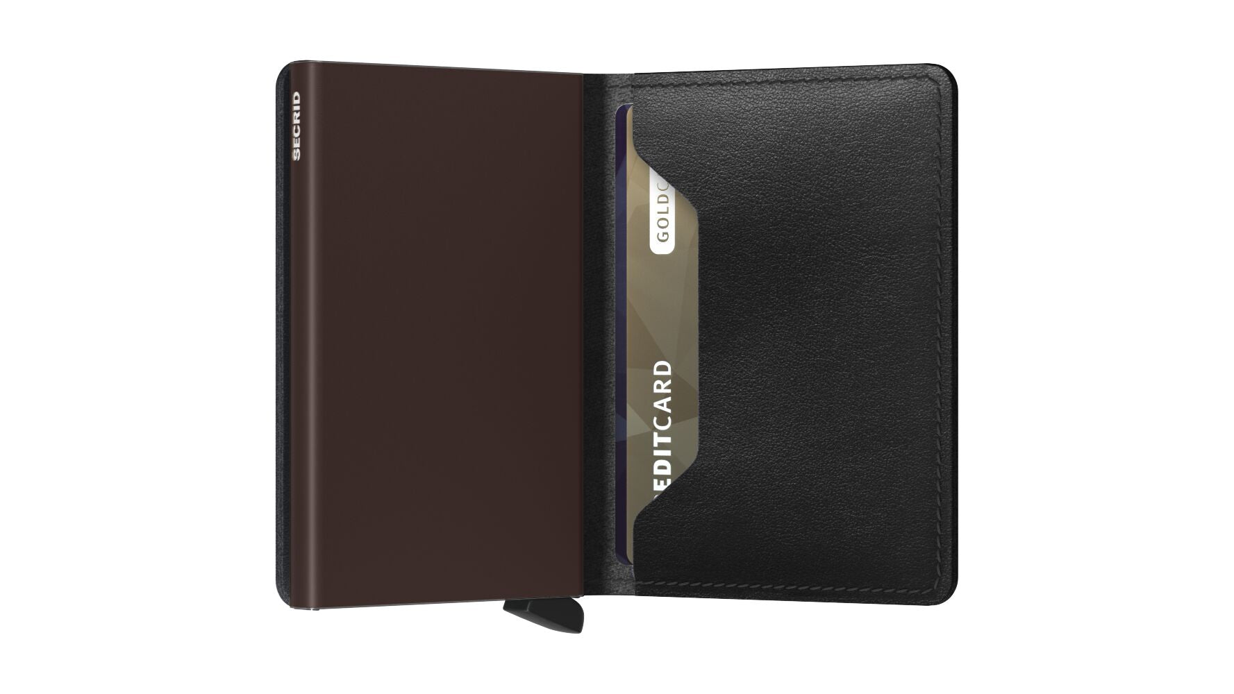 Secrid Slimwallet - Orginal Black/Brown