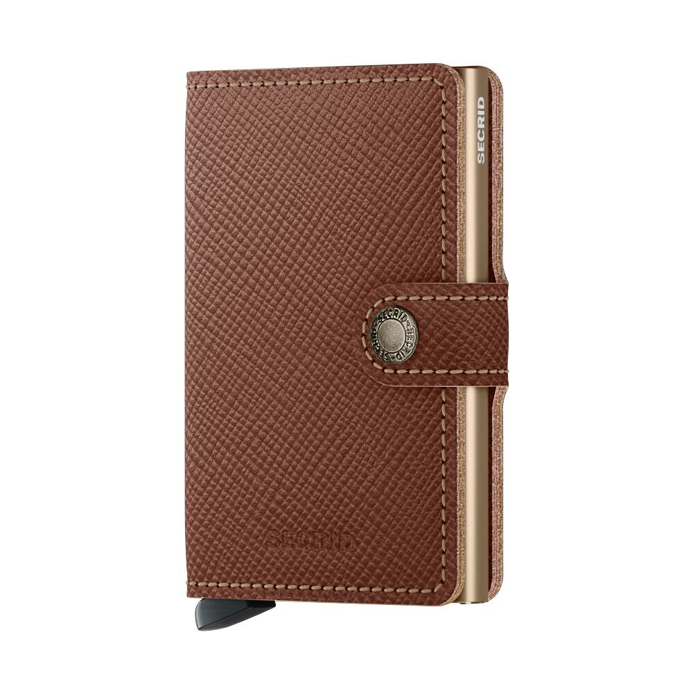 Secrid Miniwallet - Saffiano Caramel