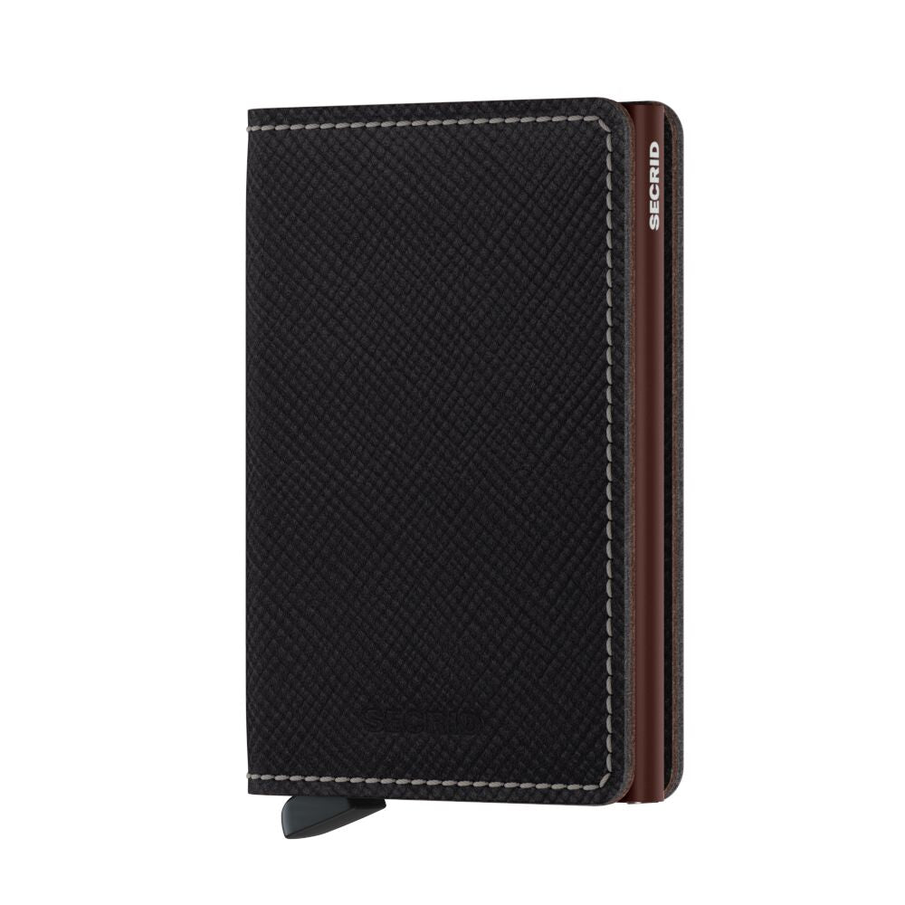 Secrid Slimwallet - Saffiano Brown