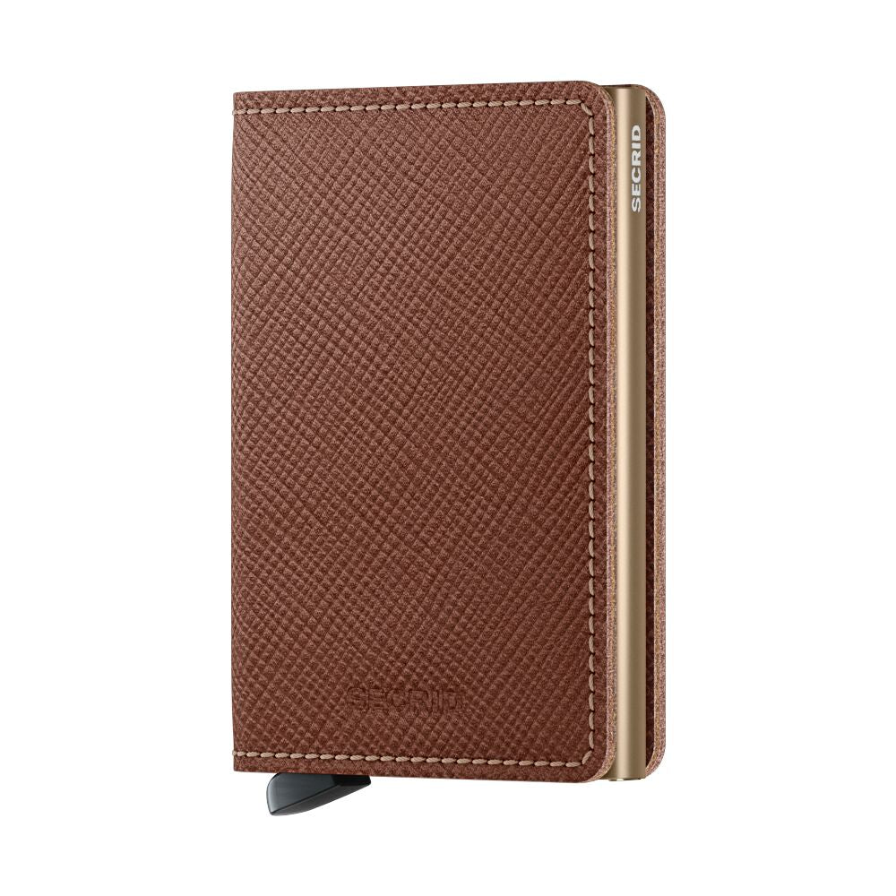 Secrid Slimwallet - Saffiano Caramel