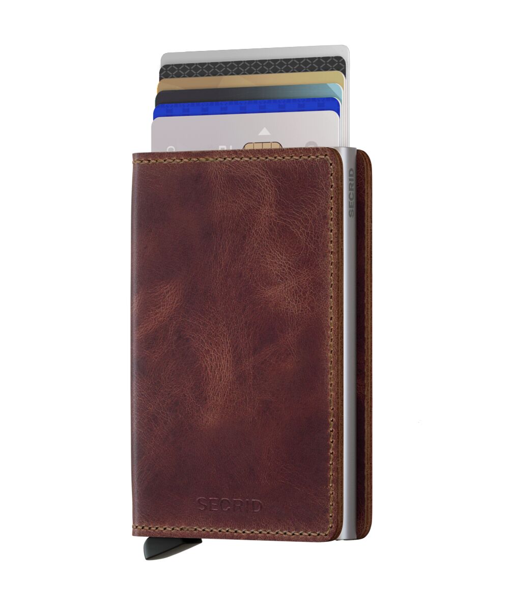 Secrid Slimwallet - Vintage Brown