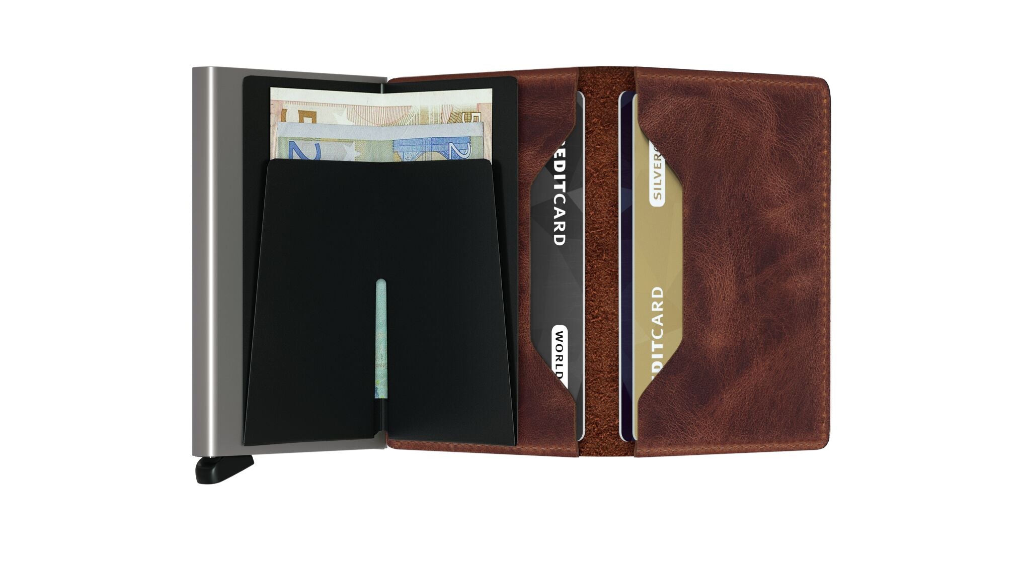 Secrid Slimwallet - Vintage Brown