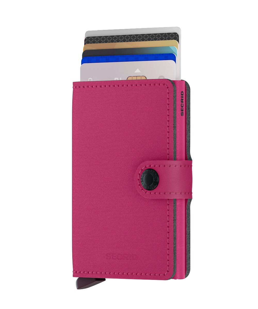 Secrid Miniwallet - Yard Fuchsia